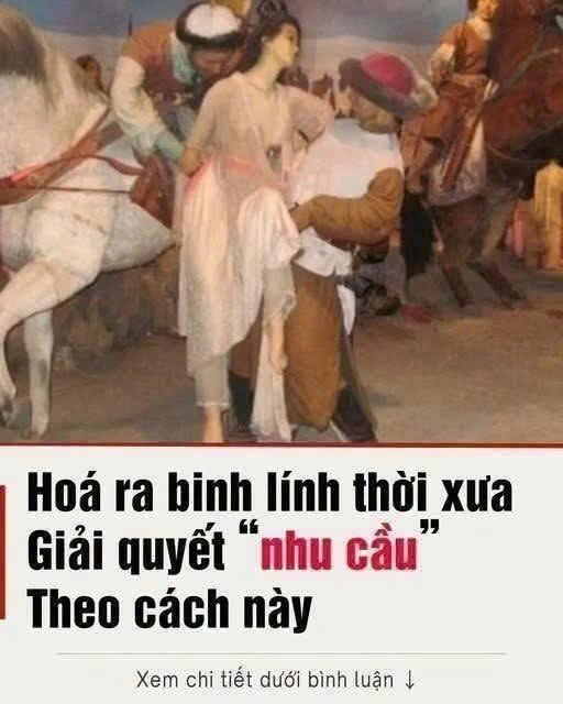 Binh lính thời xưa giải quyết nhu cầu sin//h l//ý theo cách đặc biệt, nhiều người đến nay vẫn không tin.