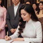 Nhà chồng bán đất, cho chồng tôi 1 tỷ nhưng in sẵn tờ “Tự nguyện từ chối tài sản” để tôi ký vào. Tôi cay đắng nhìn 1 loạt những “người thân” suốt 8 năm làm dâu, rồi kí vào tờ giấy, nhưng viết thêm 1 dòng chữ khiến tất cả điếng người…
